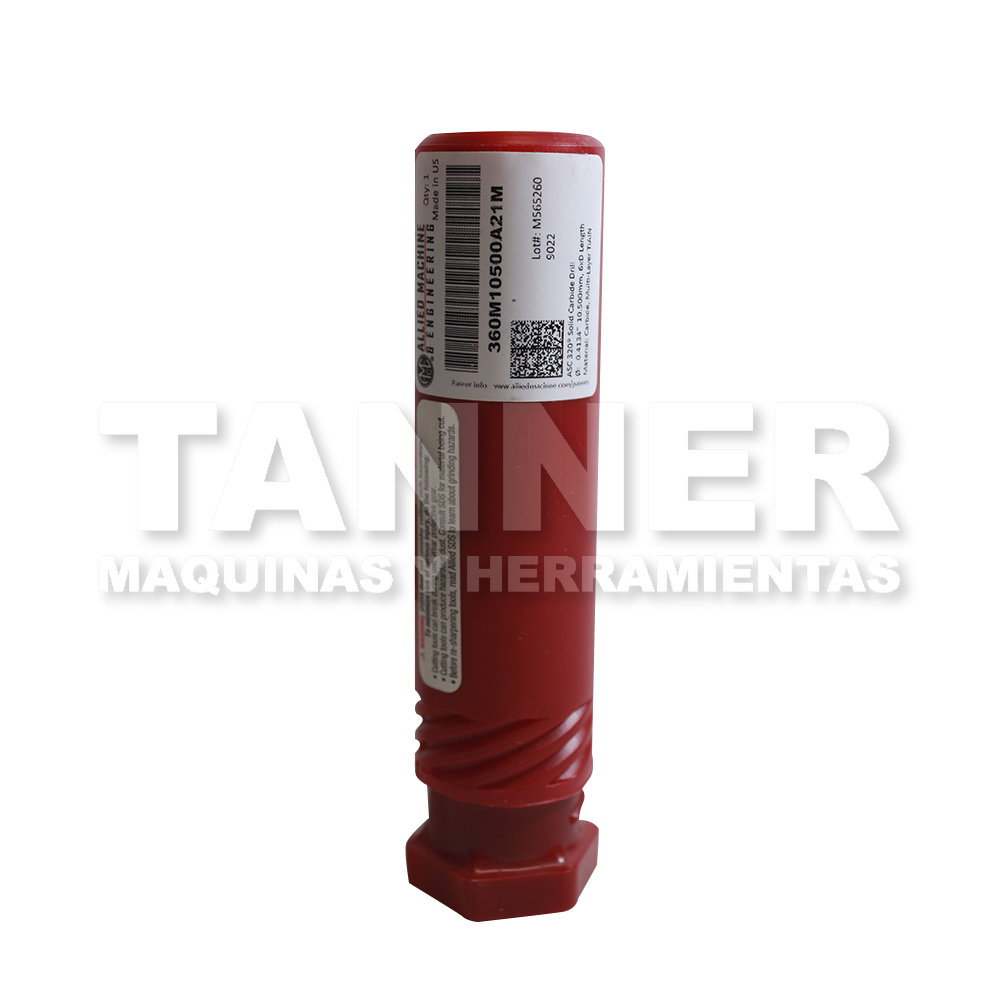 BROCA CARBURO 10.50MM REFRIGERACION INTERNA