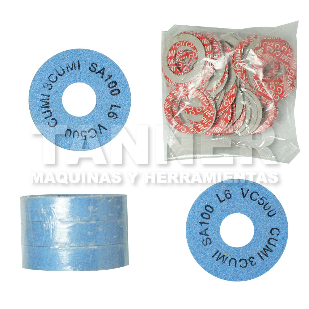 RUEDA ABRASIVA 2X0.432X0.625PULG L5 VC500 TIPO 1 293MPS