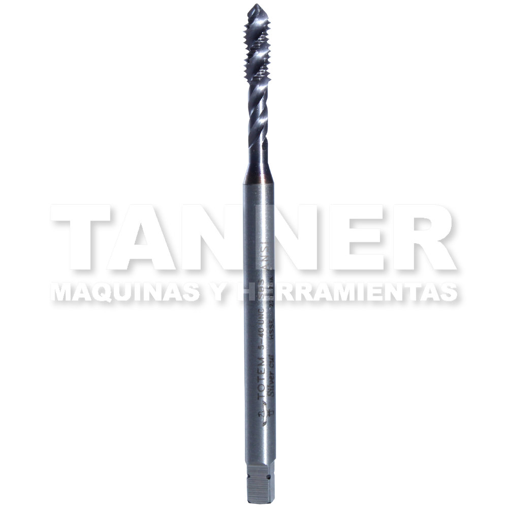 MACHUELO SEMICONICO HSS-E 5-40 3F UNC