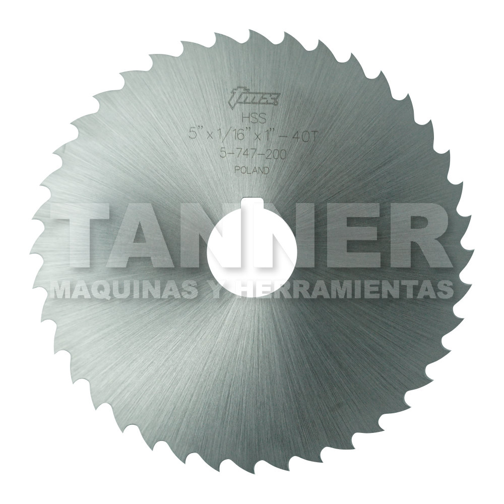 SIERRA CIRCULAR HSS 5X1/16X1 40D