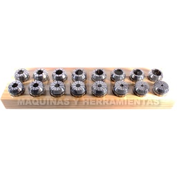 [TEC04211IS] JUEGO BOQUILLAS ER25 16PZ