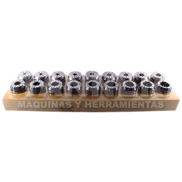 [TEC04212IS] JUEGO BOQUILLAS ER32 18PZS