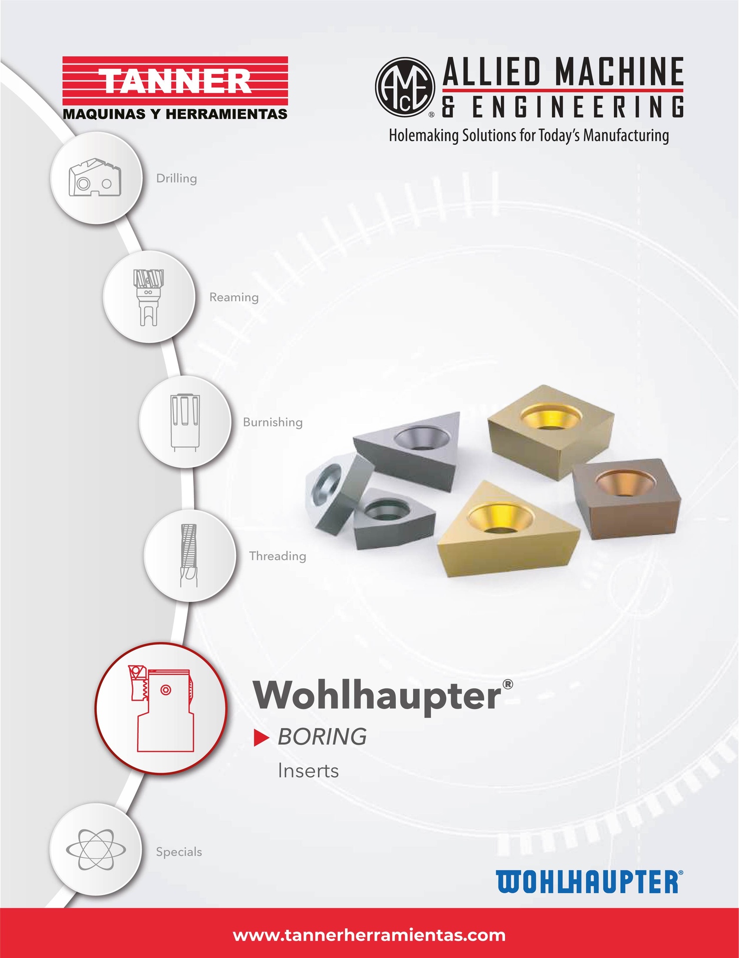 Boreado: Wohlhaupter® Boring Inserts