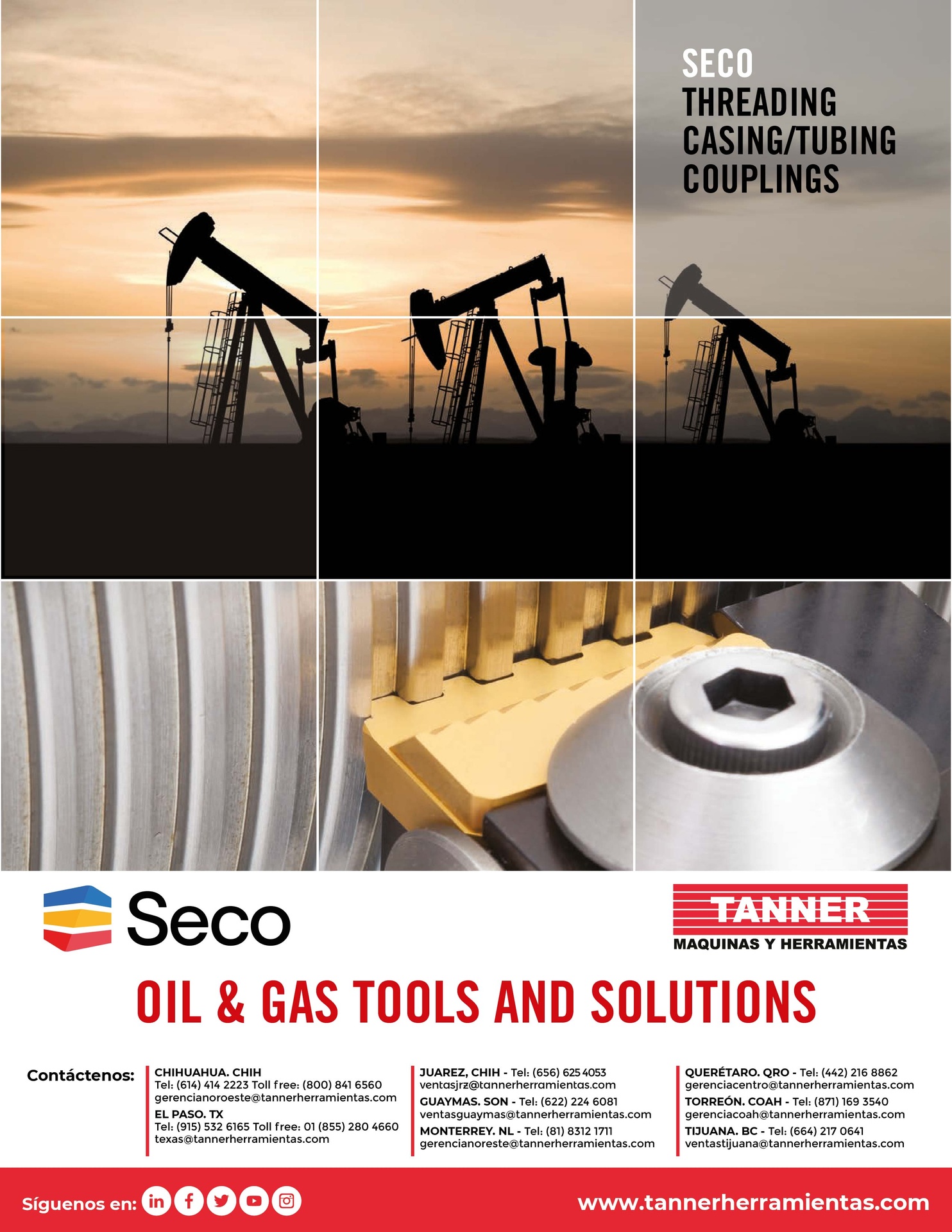 Threading Casing - Tubing Couplings