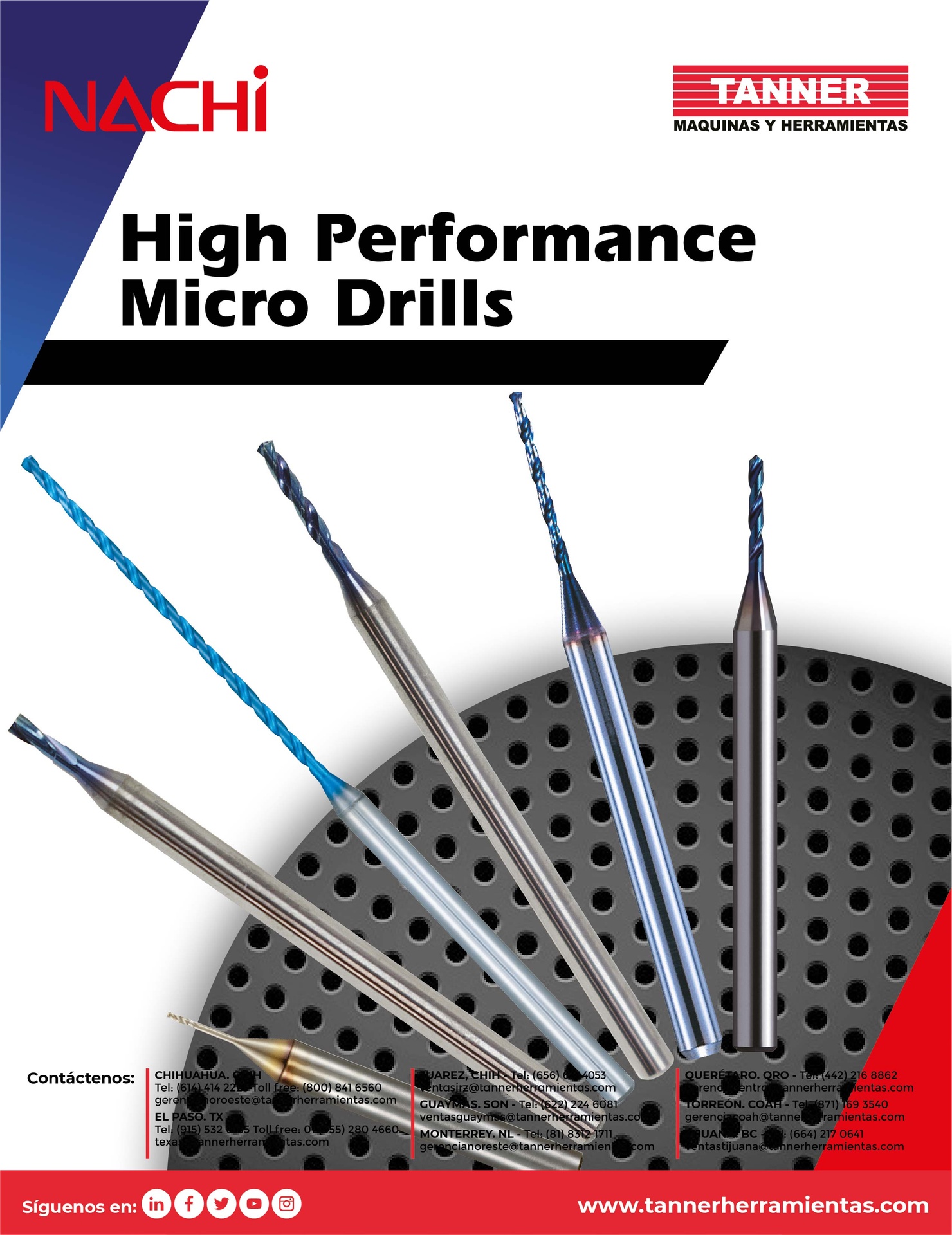 High Performance Micro Drills
